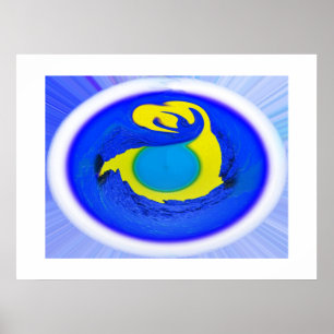 Einmal in einem blauen Mond Poster