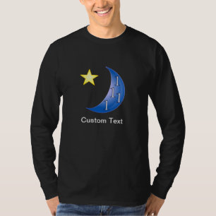 Einmal in einem Blue Mood Funny Word Puzzle T-Shirt