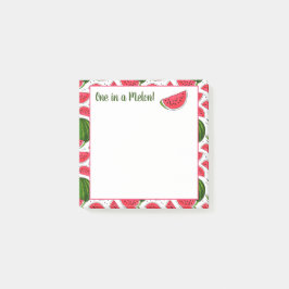 Einmal in einem Melon-Post-It-Notes Post-it Klebezettel