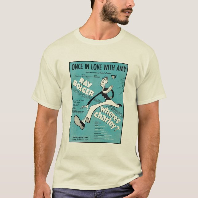 Einmal in Liebe mit Amy Songbook Cover T-Shirt (Vorderseite)