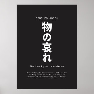 Einmal kein bekannter japaneses inspirierendes Zit Poster
