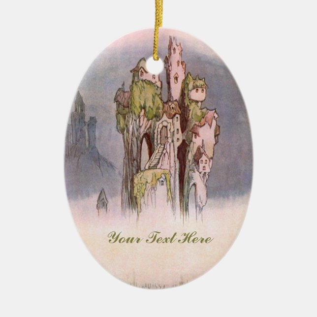 Einmal Keramik Ornament (Vorne)