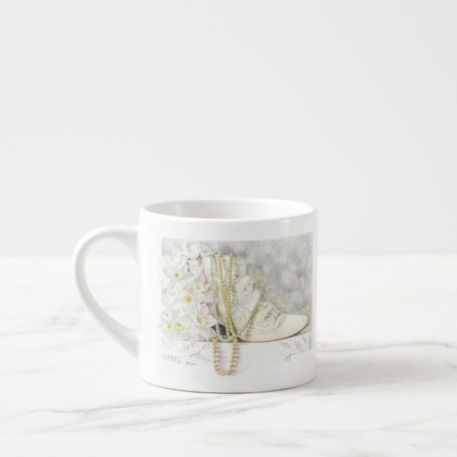 EINMAL NACH EINER ZEIT Espresso Tasse (Links)