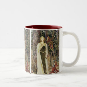 Einmal Zweifarbige Tasse