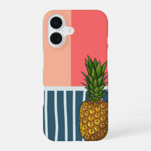 Einmalige Ananas-Dynamik iPhone 16 Hülle