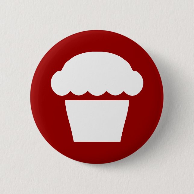 Einmaliger Kuchen/Muffin Button (Vorderseite)