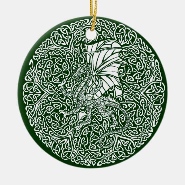 Einmischen Sie nicht sich in den Angelegenheiten Keramik Ornament (Vorne)