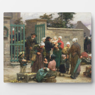 Einnahme von Grünlingen (Öl auf Leinwand) Fotoplatte