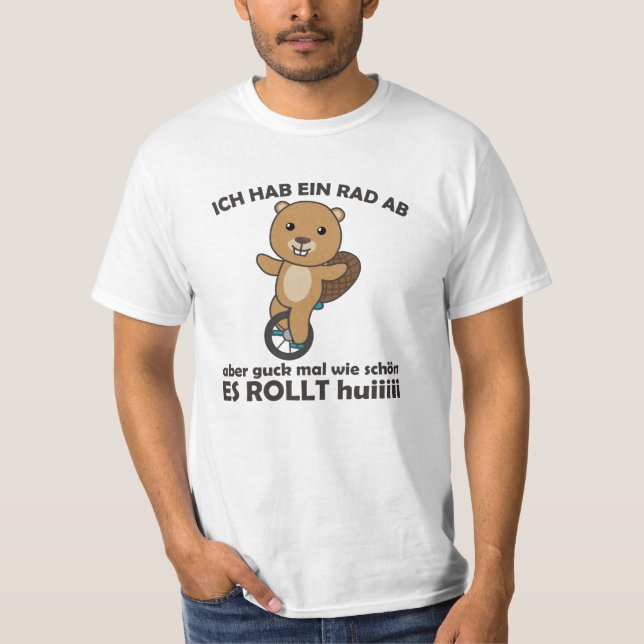Einrad Biber Einrad Biber Circus T-Shirt (Vorderseite)