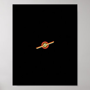 Einrad-Elektrorollbrett Float Skateboarding Poster