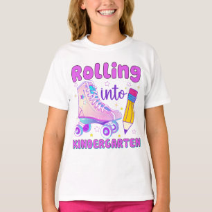 Einrollung in den Kindergarten   Roller Skaten T-Shirt