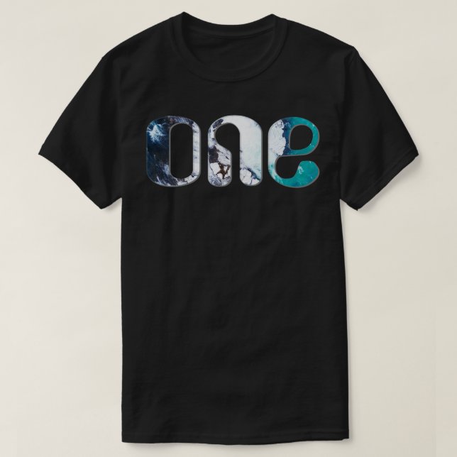 eins 1 T-Shirt (Design vorne)
