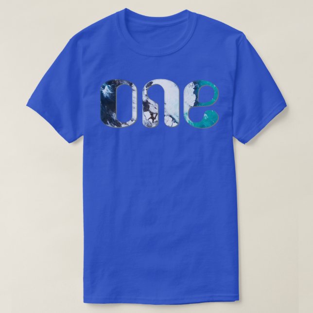 eins 1 T-Shirt (Design vorne)