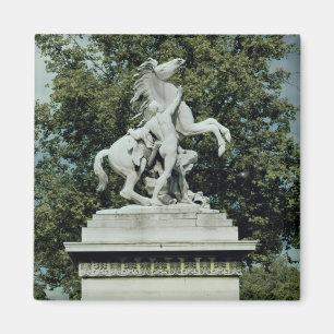 Eins der zwei "mergeligen Pferde", 1739-45 Magnet