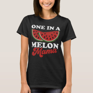 Eins in einem Melon Mama Wassermelone Sommerretro T-Shirt