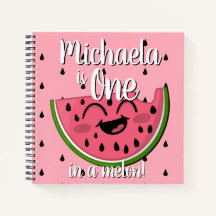Eins in einem Melon Watermelon First Birthday Gast