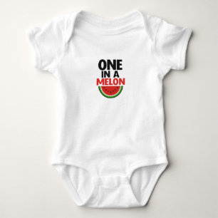 Eins in einem Melonen-Baby-Body – Süßes Wassermelo Baby Strampler