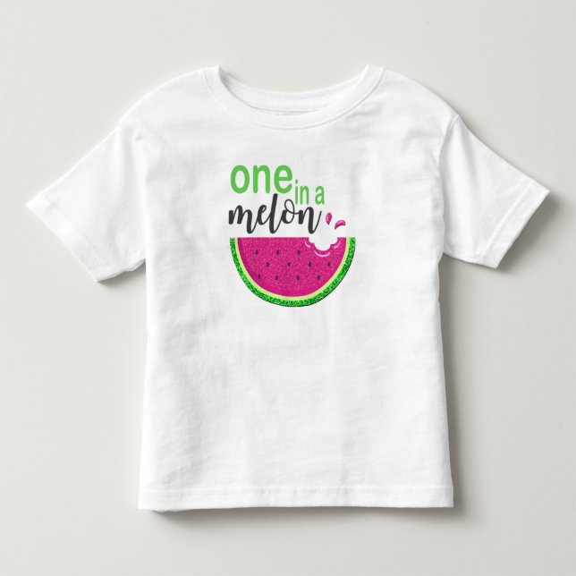 eins in einer Melone | Watermelon Slice T - Shirt (Vorderseite)
