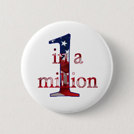Eins in einer Million Button