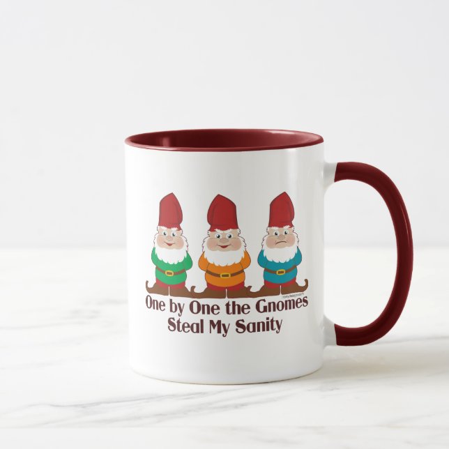 Eins nach dem anderen die Gnomes Tasse (Rechts)