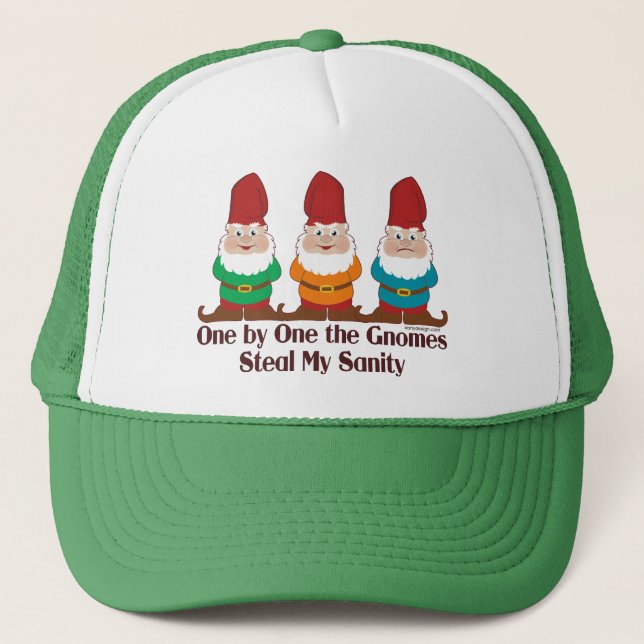 Eins nach dem anderen die Gnomes Truckerkappe (Vorderseite)