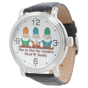 Eins nach dem anderen stehlen die Gnomes meine Armbanduhr