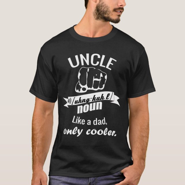Eins wie ein Vater nur viel cooler T-Shirt (Vorderseite)