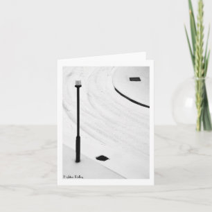 Eins, Zwei, Drei - Schnee! Notelet / Karte