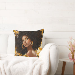 Einsam und seelenvoll: Diva Inspiriert Kissen