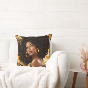 Einsam und seelenvoll: Diva Inspiriert Kissen