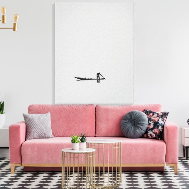 Einsame Drift Leinwanddruck (Insitu (Wohnzimmer))