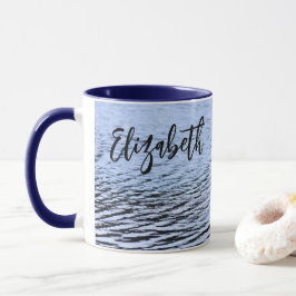 Einsame Enten-Wildlife-Lake-Wasser-Ripple-Fotograf Tasse