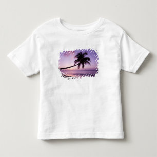 Einsame Palme bei Sonnenuntergang, Coconut Grove S Kleinkind T-shirt