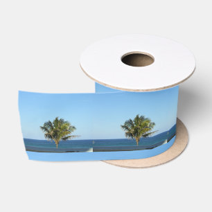 EINSAME PALME VON DELRAY BEACH BAND SATINBAND