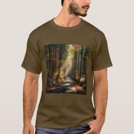 Einsame Straße T-Shirt