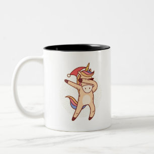 einsame Weihnachten Zweifarbige Tasse