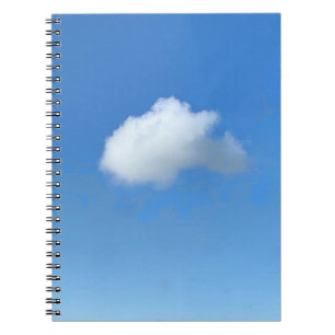 Einsame Wolke Notizblock