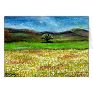 EINSAMER BAUM AUF DEM FELD, TUSZIEN