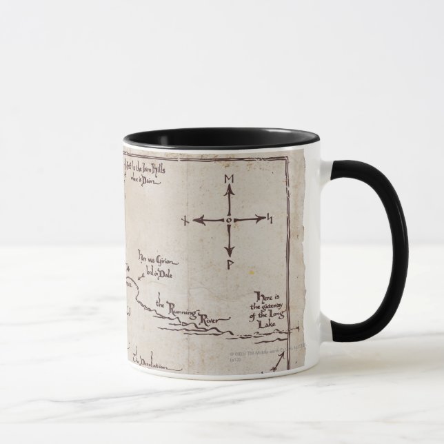 einsamer Berg Tasse (Rechts)