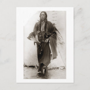 Einsamer Comanche Postkarte