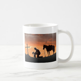 Einsamer Cowboy Kaffeetasse