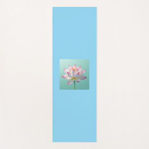 Einsamer Lotus Yogamatte