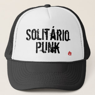 einsamer Punk Truckerkappe