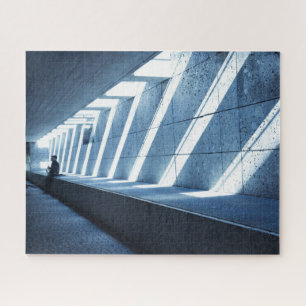 Einsamer Saxophone Player - 16x20 - 520 Stk.