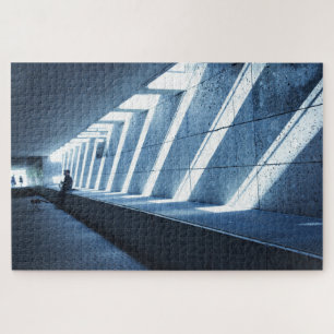 Einsamer Saxophone Player - 20x30 - 1014 Stk.