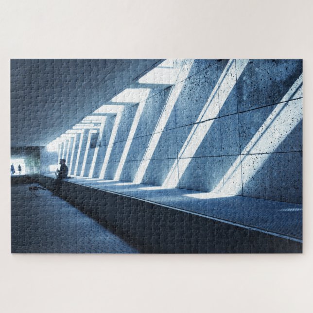 Einsamer Saxophone Player - 20x30 - 1014 Stk. (Horizontal)