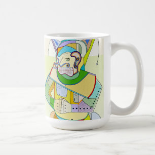 "Einsamer Wolf" durch Ruchell Alexander Kaffeetasse