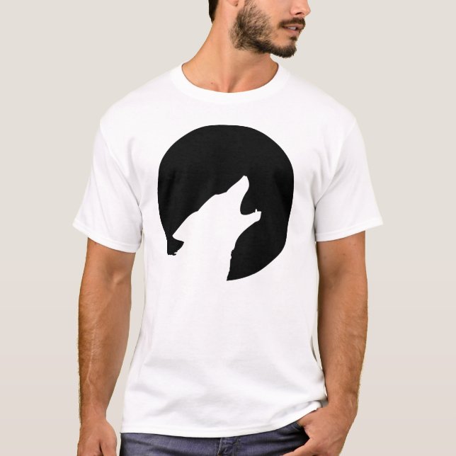 Einsamer Wolf T-Shirt (Vorderseite)