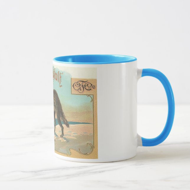 Einsamer Wolf Tasse (Rechts)