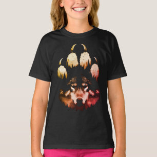 Einsamer Wolf. Wilde Seele T-Shirt